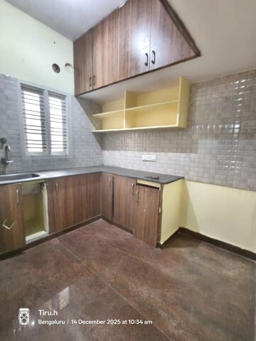 Kitchen in 2 BHK Builder Floor at Hsr Layout – for Rent