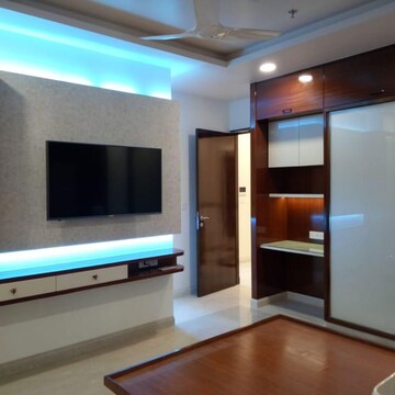 Building Lobby in 4 BHK Apartment at Indiabulls Blu, Upper Worli – for Rent