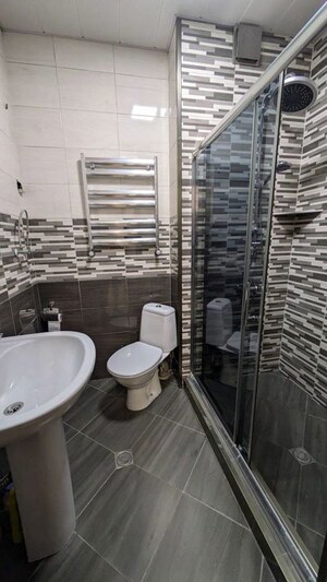 Bathroom in 3 BHK Builder Floor at Vasant Kunj – for Rent