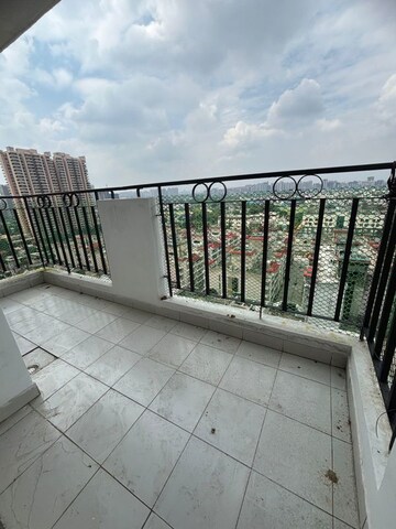 Balcony in 3 BHK Apartment at Keltech Golf Vista, Dundahera – for Sale