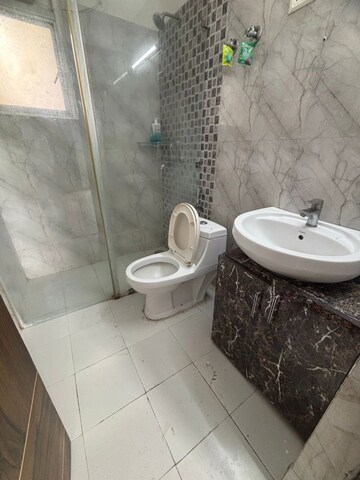 Bathroom in 3 BHK Apartment at Keltech Golf Vista, Dundahera – for Sale