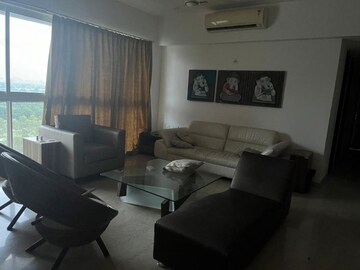 Living Room in 3 BHK Apartment at Lodha Belmondo, Gahunje – for Rent