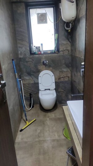 Bathroom in 2.5 BHK Apartment at Neumec Shreeji Towers, Wadala East – for Sale