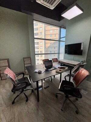 Living Room in  Office Space at Mani Casadona, New Town – for Rent