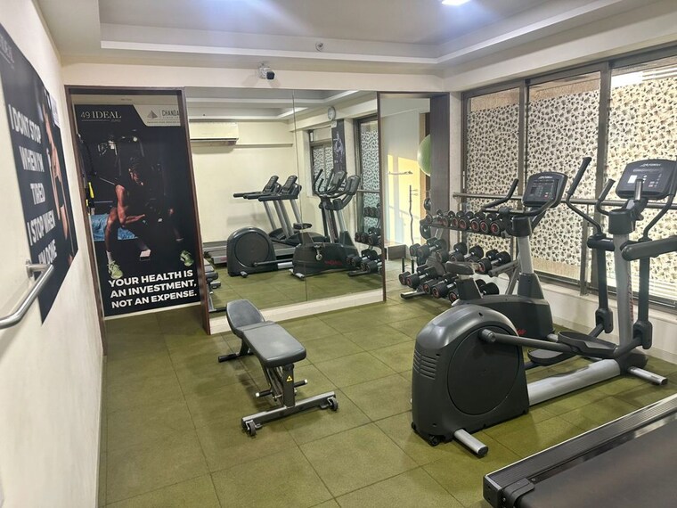 Gym, chandak-ideal 3 Bedroom 1110 Sq.Ft. Apartment In Juhu Mumbai 9730172