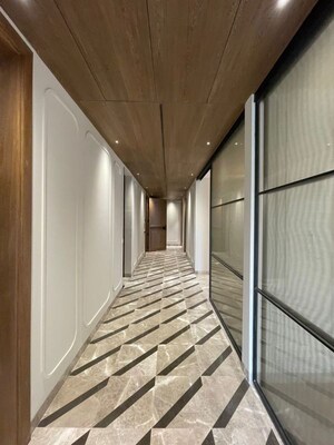 Building Lobby in 4 BHK Builder Floor at Chirag Enclave – for Rent