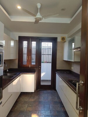 Kitchen in 4 BHK Builder Floor at Safdarjung Development Area – for Rent