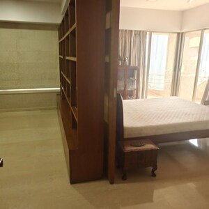 Living Room in 4 BHK Apartment at Lower Parel – for Rent