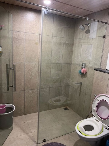Bathroom in 2.5 BHK Apartment at Prestige High Fields, Gachibowli – for Sale