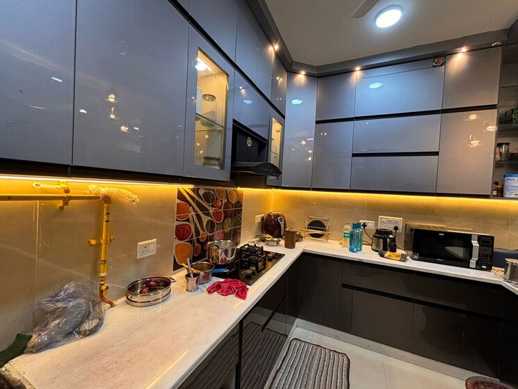 Kitchen, samridhi-luxuriya-avenue 3 Bedroom 1625 Sq.Ft. Apartment In Sector 150 Noida 9738658