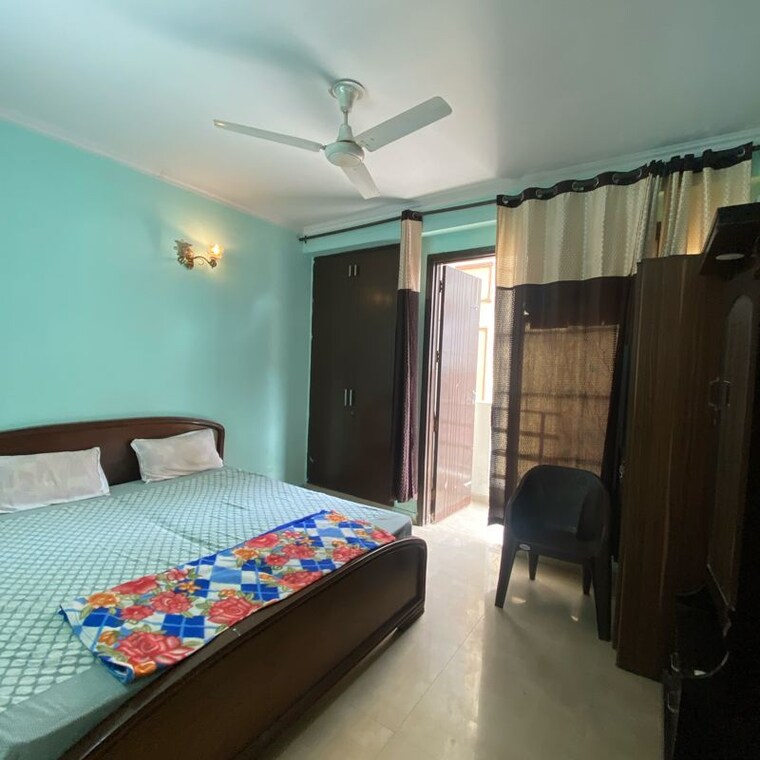 Bedroom, chattarpur 1 Bedroom 700 Sq.Ft. Builder Floor In Chattarpur Delhi 9738821