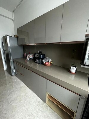 Kitchen in 3.5 BHK Apartment at Marathon Monte South, Byculla West – for Rent