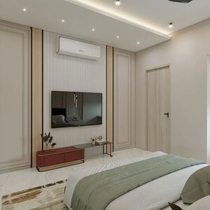 Bedroom in 3 BHK Builder Floor at Mahagun Mahagunpuram II, Lal Kuan – for Sale