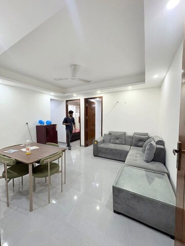 Living Room in 2 BHK Apartment at Saket – for Rent