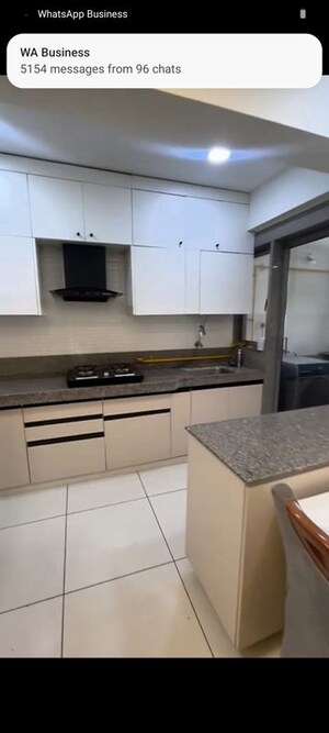 Kitchen in 3 BHK Apartment at Venus Benecia, Bodakdev – for Rent