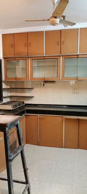 Kitchen in 1 RK Apartment at Vora Estate, Vile Parle East – for Rent