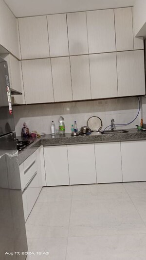 Kitchen in 3 BHK Apartment at Duville Riverdale Residences, Kharadi – for Rent