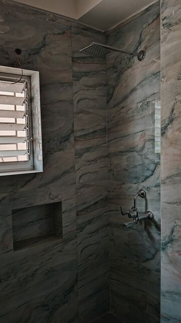 Bathroom in 3 BHK Apartment at New Town – for Sale