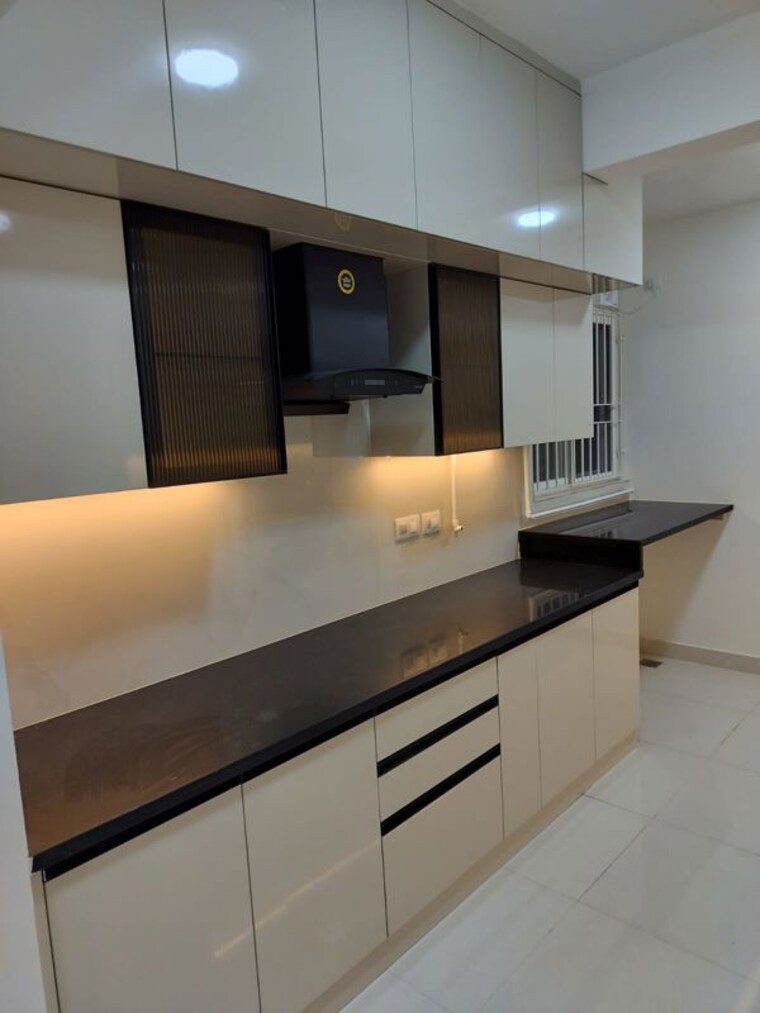 Kitchen, brigade-cornerstone-utopia-tranquil-block 2.5 Bedroom 1404 Sq.Ft. Apartment In Varthur Bangalore 9739208