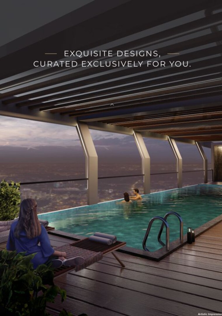 Swimming Pool, shriram-esquire 3 Bedroom 1940 Sq.Ft. Apartment In Koramangala Bangalore 9739089