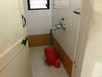 Bathroom in 1 BHK Apartment at Ganesh Complex Manik Baug, Manik Baug – for Rent