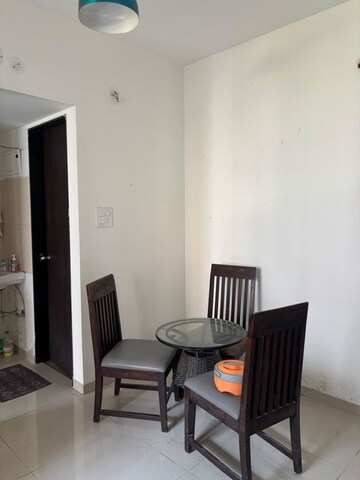 Living Room in 1 BHK Apartment at Shapoorji Pallonji Joyville Hinjewadi, Hinjewadi – for Rent