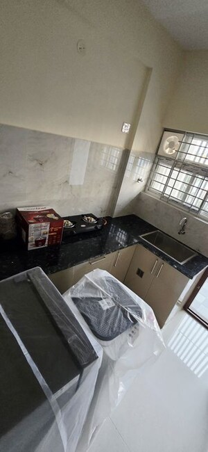 Kitchen in 1 RK Apartment at Mahadevpura – for Rent