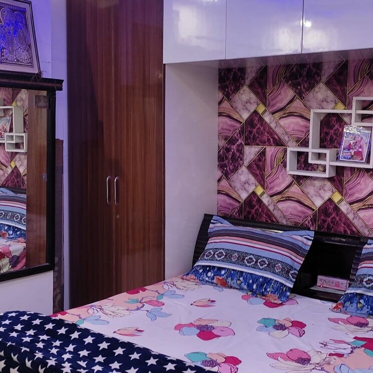 Bedroom, dwarka mor 2 Bedroom 65 Sq.Yd. Builder Floor In Dwarka Mor Delhi 9739558