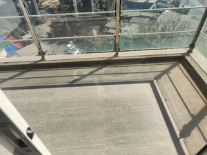 Balcony in 2 BHK Apartment at Akshay Floria Building A, Vadgaon Budruk – for Rent