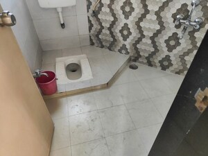 Bathroom in 2 BHK Apartment at Akshay Floria Building A, Vadgaon Budruk – for Rent