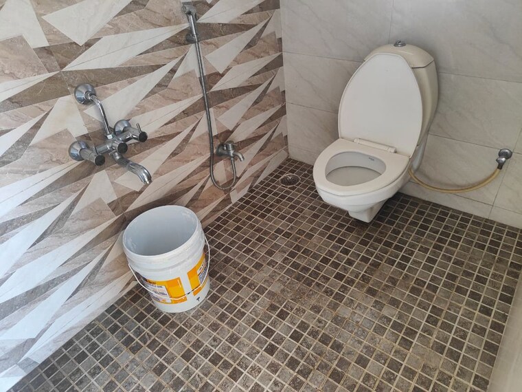 Bathroom, akshay-floria-building-a 2 Bedroom 1000 Sq.Ft. Apartment In Vadgaon Budruk Pune 9739533