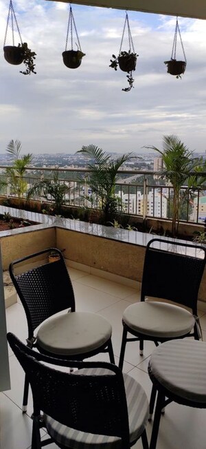 Balcony in 3 BHK Apartment at Brigade Exotica, Old Madras Road – for Sale