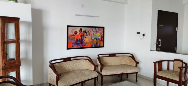 Living Room, brigade-exotica 3 Bedroom 2760 Sq.Ft. Apartment In Old Madras Road Bangalore 9736375
