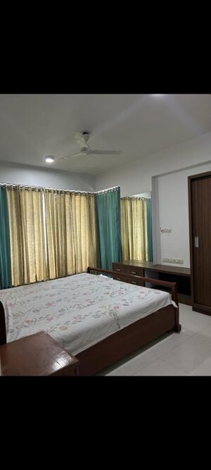 Bedroom in 4 BHK Apartment at Venus Atlantis, Prahlad Nagar – for Rent