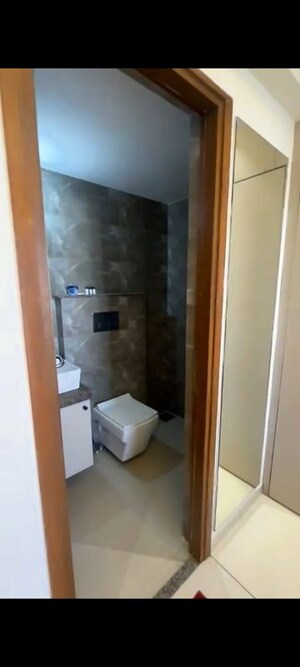 Bathroom in 4 BHK Apartment at Venus Atlantis, Prahlad Nagar – for Rent