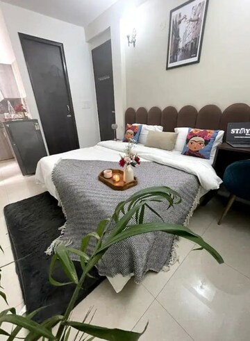 Master Bedroom in Studio Builder Floor at Settlers India, Sector 57 – for Rent