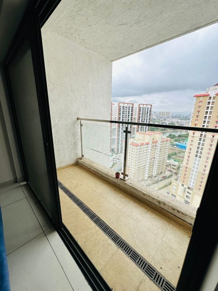 Balcony, duville-riverdale-heights 2 Bedroom 724 Sq.Ft. Apartment In Kharadi Pune 9739666