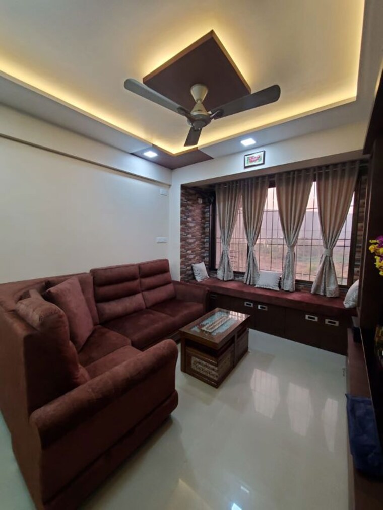 Living Room, advance-heights 2 Bedroom 1210 Sq.Ft. Apartment In Kharghar Navi Mumbai 9739652