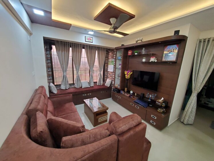 Living Room, advance-heights 2 Bedroom 1220 Sq.Ft. Apartment In Kharghar Navi Mumbai 9739653