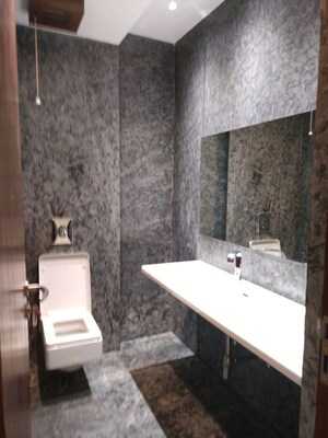 Bathroom in 4 BHK Builder Floor at Vasant Vihar – for Rent