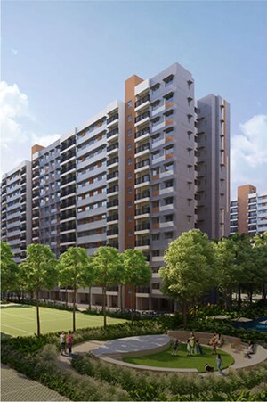 2 BHK Apartment – Exterior View View at Adarsh Greens, Kogilu - for Sale