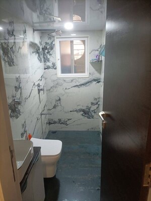 Bathroom in 2 BHK Apartment at Saket – for Rent