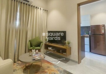 Living Room in 1 BHK Apartment at Kasarvadavali – for Sale