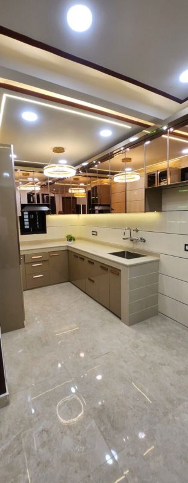 Kitchen, nawada 2 Bedroom 570 Sq.Ft. Builder Floor In Nawada Delhi 9740338