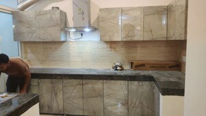 Kitchen in 3 BHK Apartment at Omaxe The Palace, Gomti Nagar – for Rent