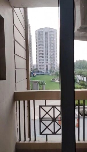 Balcony in 3 BHK Apartment at Affinity Greens, International Airport Road – for Rent