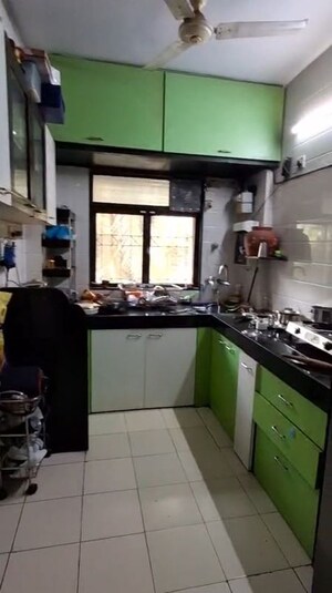 Kitchen in 1 BHK Apartment at Eden Rose Apartment, Mira Road – for Rent