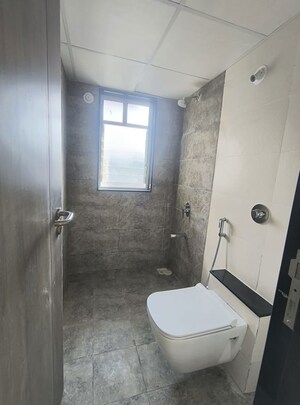 Bathroom in 1 BHK Apartment at Paranjape Trident Towers, Wakad – for Rent