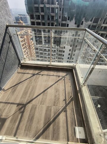 Balcony in 1 BHK Apartment at Paranjape Trident Towers, Wakad – for Rent