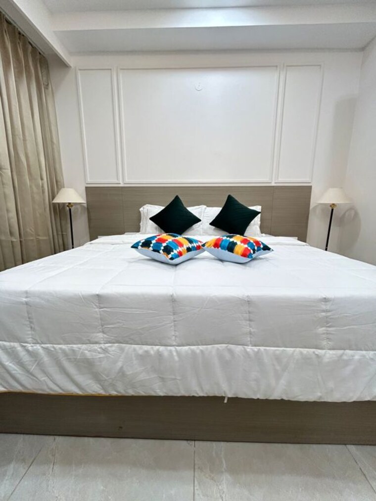 Bedroom, birla-arika Studio 450 Sq.Ft. Builder Floor In Sector 31 Gurgaon 9740604